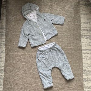 Gap Baby Favorites reversible bear hoodie & pants